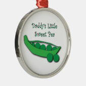 Papa's Little Sweet Pea Ornament (Rechts)