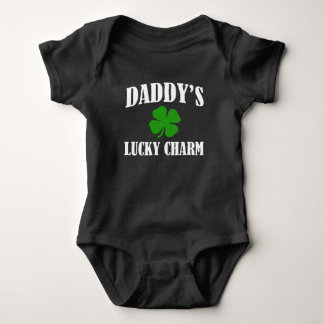 Papa's Lucky Charm Baby St. Patricks day shirt
