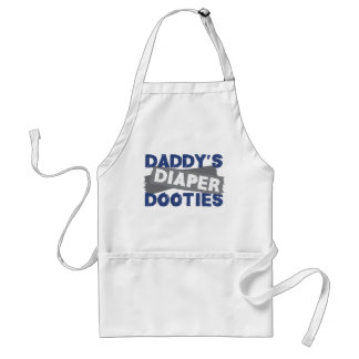 Papa's luierdassen Funny Shower Gift Standaard Schort