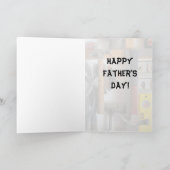 Papa's Man Cave - carte Fête des pères (Intérieur)