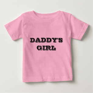 Papa's meisje, Baby T-shirt, roze
