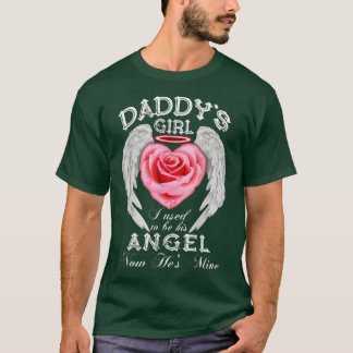 Papa's meisje dat ik vroeger zijn Angel was, hij i T-shirt
