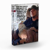 Papa's meisjescitaat fotoblokken (Links)