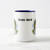 Papa's Mug with Bass 15oz Mug (Centre)