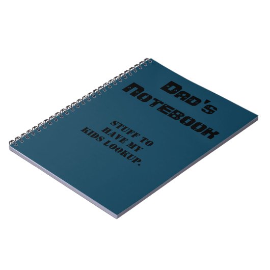 Papa's Notitieboek (Linkerzijde)