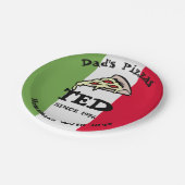 Papa's Pizzas Papieren Bordje (Gekanteld)