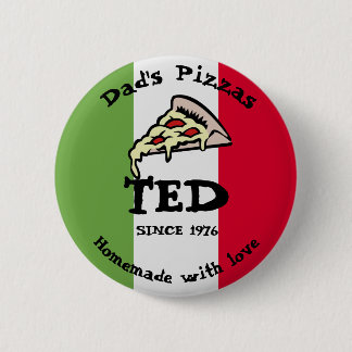 Papa's Pizzas Ronde Button 5,7 Cm