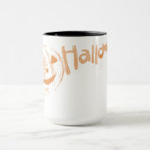 Papa's Posse van Halloween Jack o Lanterns Mok (Midden)