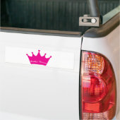 Papa's prinses bumpersticker (Op Truck)