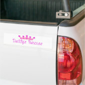 Papa's prinses bumpersticker (Op Truck)