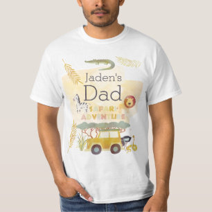 Papa's Safari Avontuur Verjaardagsfeest T-shirt