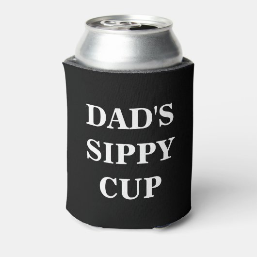 Papa's Sippy Cup Koelbox Coozie (Blikje Achterkant)