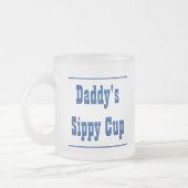 Papa's Sippy Cup Mok van glas (Links)