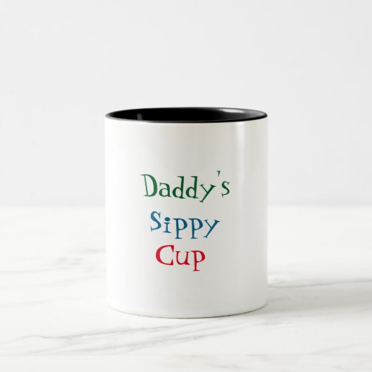 Papa's Sippy Cup Tweekleurige Koffiemok (Center)