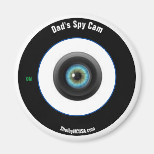 Papa's Spy Cam Fridge Magnet Magneet