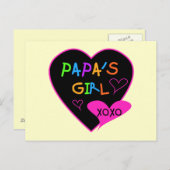 Papa's T - shirts, Petten, Mokken, Buttonnen, kled Briefkaart (Voorkant / Achterkant)