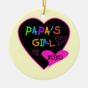 Papa's T - shirts, Petten, Mokken, Buttonnen, kled Keramisch Ornament