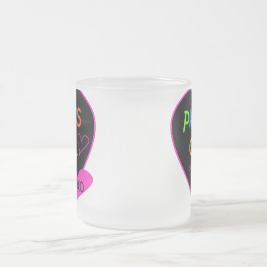 Papa's T - shirts, Petten, Mokken, Buttonnen, kled Matglas Koffiemok (Center)