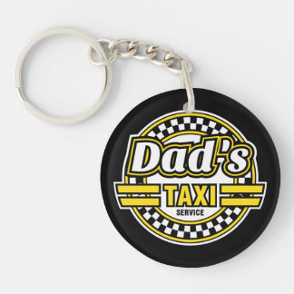 Papa's Taxi Service - Gift for Dad - Sleutelhanger