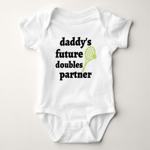 Papa's toekomstige 'Doubles' Partner Funny Romper