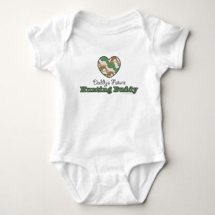 Papa's toekomstige jachtboeddy Baby Bodysuit