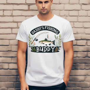 Papa's visser vriend  t-shirt