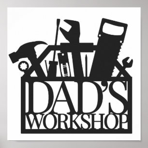 Papa's workshop poster