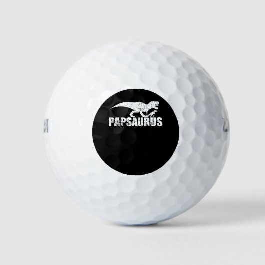 Papasarus Vatertag Golfballen (Voorkant)
