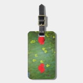 papaver bagagelabel (Voorkant verticaal)