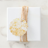 papaver bedankjes labels (Met doos)