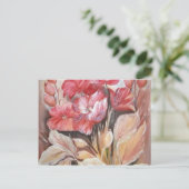 papaver briefkaart (Staand voorkant)