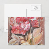 papaver briefkaart (Voorkant / Achterkant)