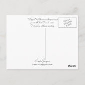 papaver briefkaart (Achterkant)