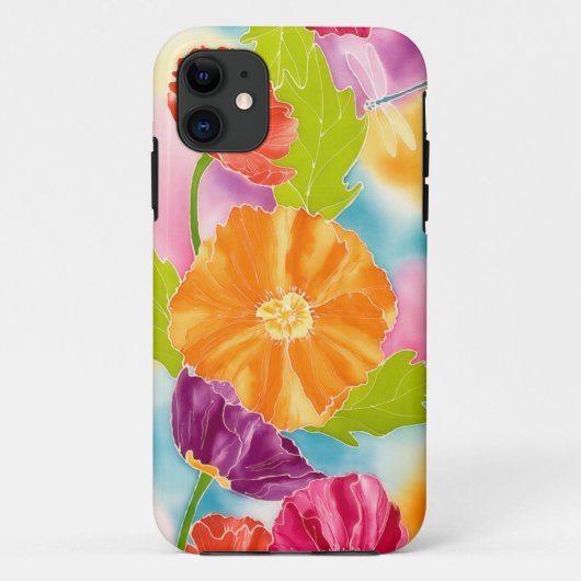 papaver Case-Mate iPhone case (Achterkant)