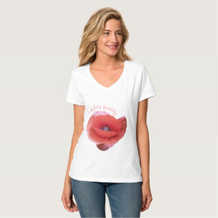 Papaver. Grappig. T-shirt