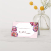 Papaver in bloei | Elegante Waterverf Bloementafel (Voorkant)