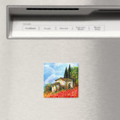 Papaver in Toscane Magneet (Insitu (Vaatwasser))