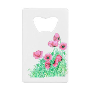 papaver kredietkaart flessenopener