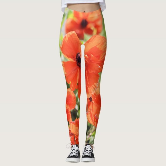 papaver leggings (Voorkant)