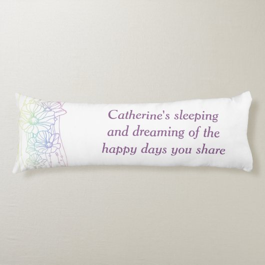 papaver lichaamskussen (Voorkant)