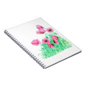 papaver notitieboek (Rechterzijde)