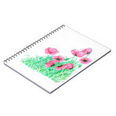 papaver notitieboek (Linkerzijde)