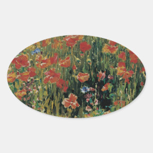 papaver ovale sticker