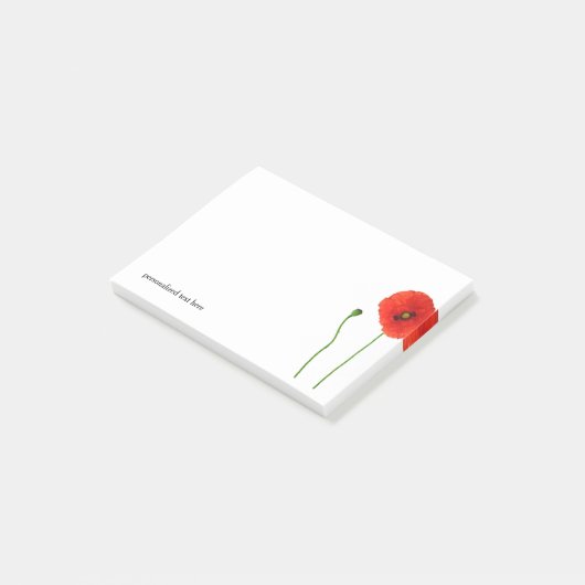 PAPAVER POST-IT® NOTES (Schuin)