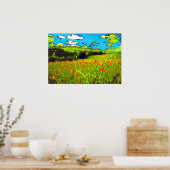 papaver poster (Keuken)