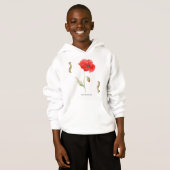 Papaver rhoeas sweat shirt (Devant entier)