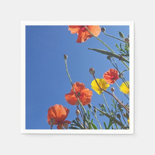 papaver servet (Voorkant)