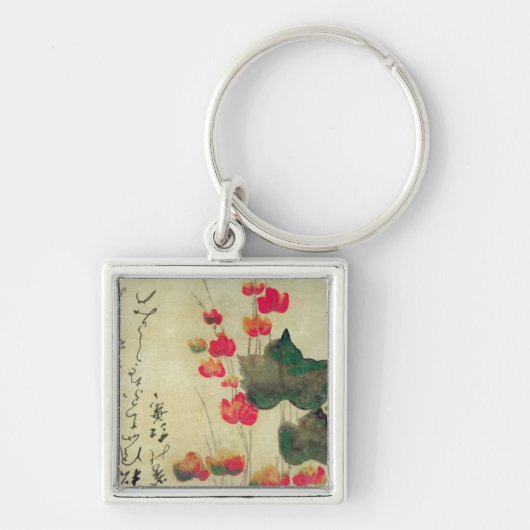 papaver sleutelhanger (Voorkant)