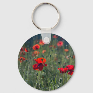 papaver sleutelhanger