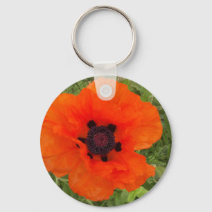 papaver sleutelhanger